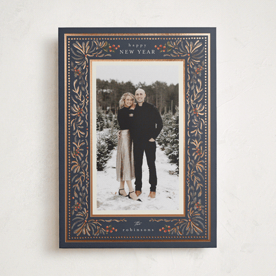 "Special Occasion" - Holiday Cards in Midnight by Chris Griffith - Front