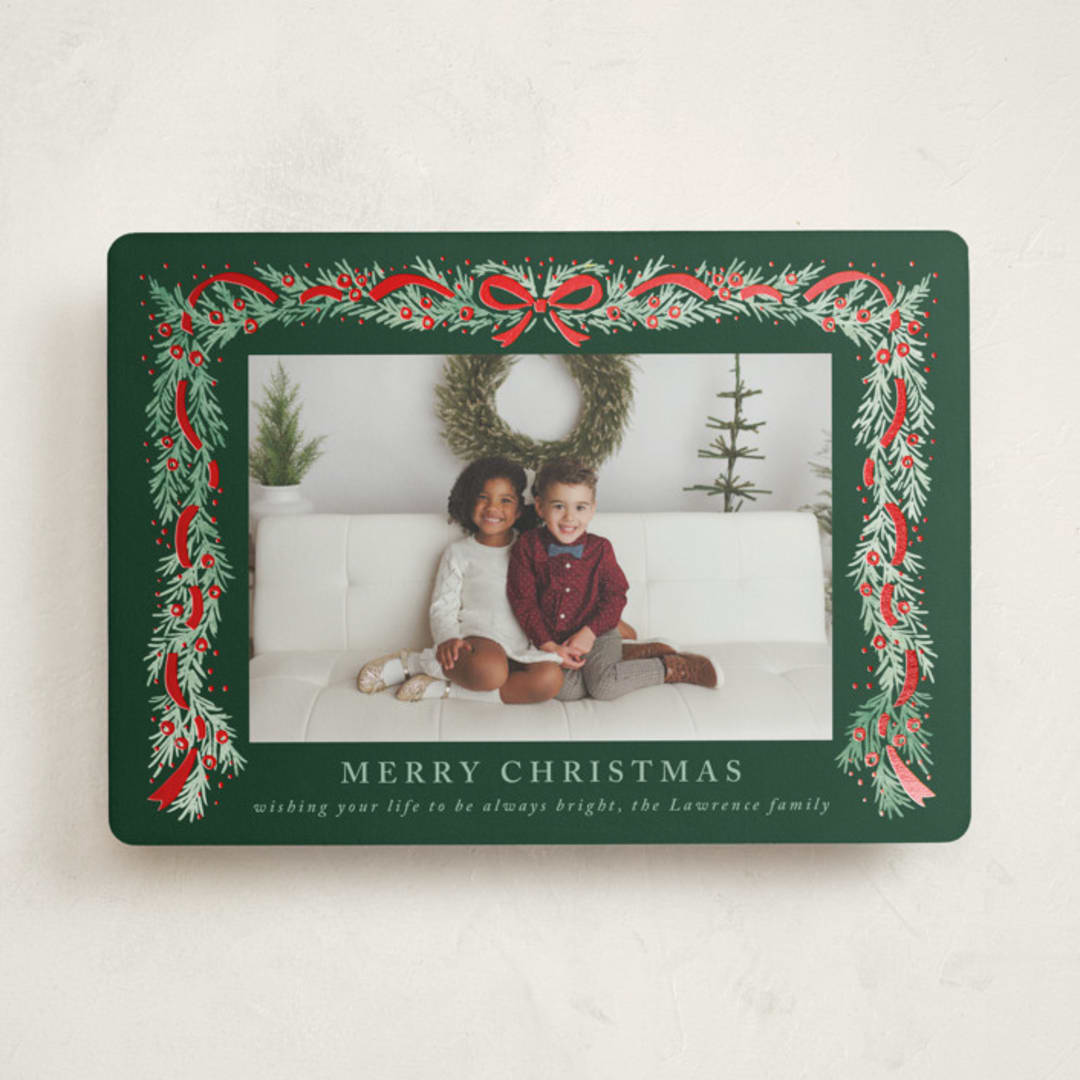 "Timeless" - Holiday Cards in Pine by Petra Kern - Front