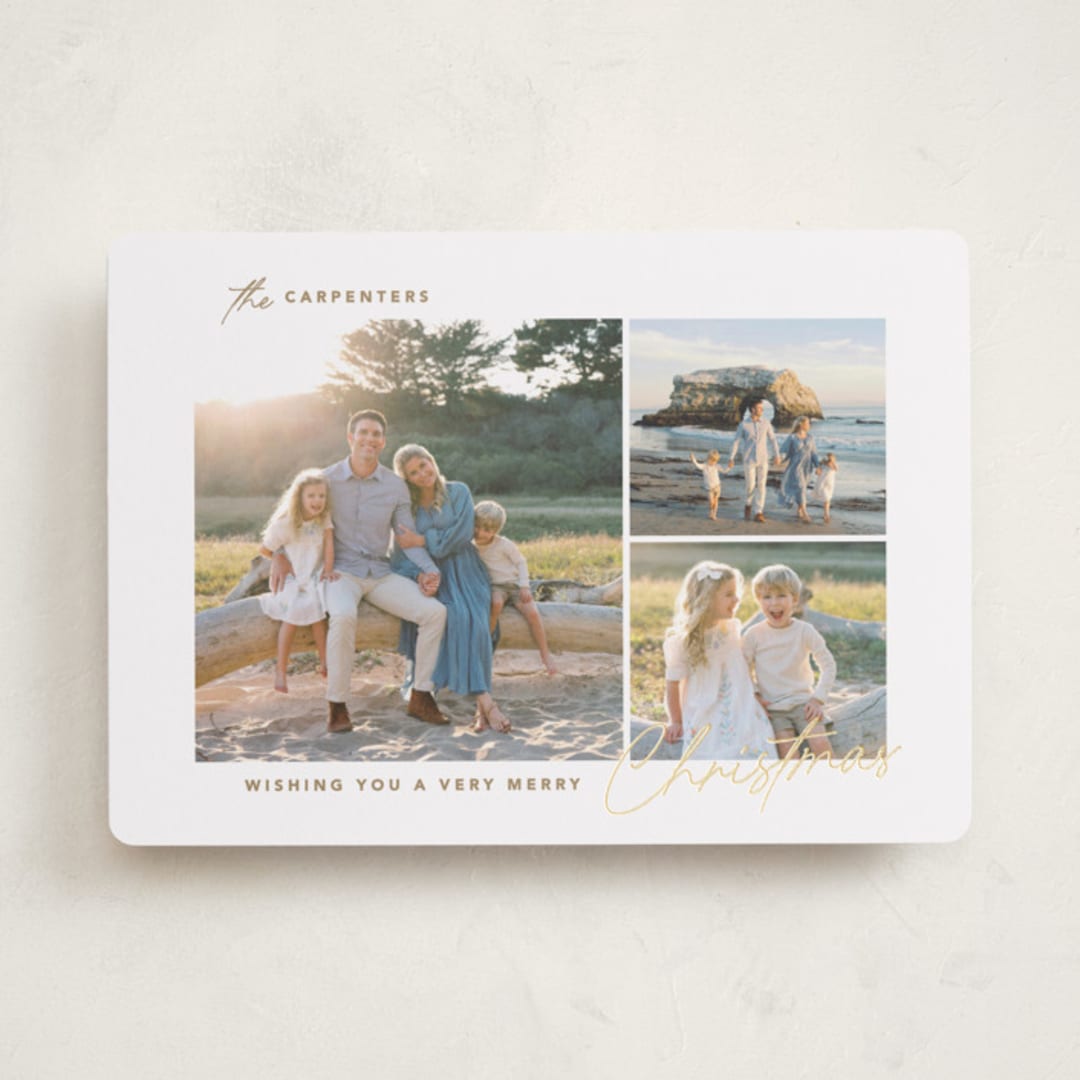 "Chic trio" - Holiday Cards in Winter by Creo Study - Front