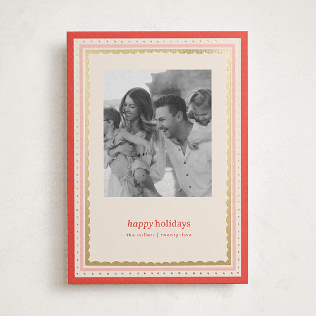 "sweetie" - Holiday Cards in Candy Cane by Angela Marzuki - Front