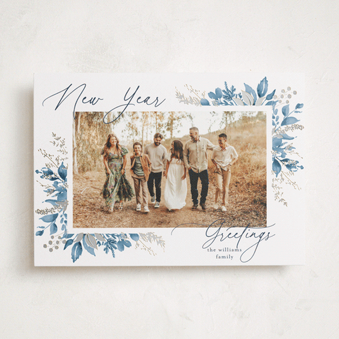 "A Sparkle of Holiday" - Holiday Cards in Dusk by Chris Griffith - Front