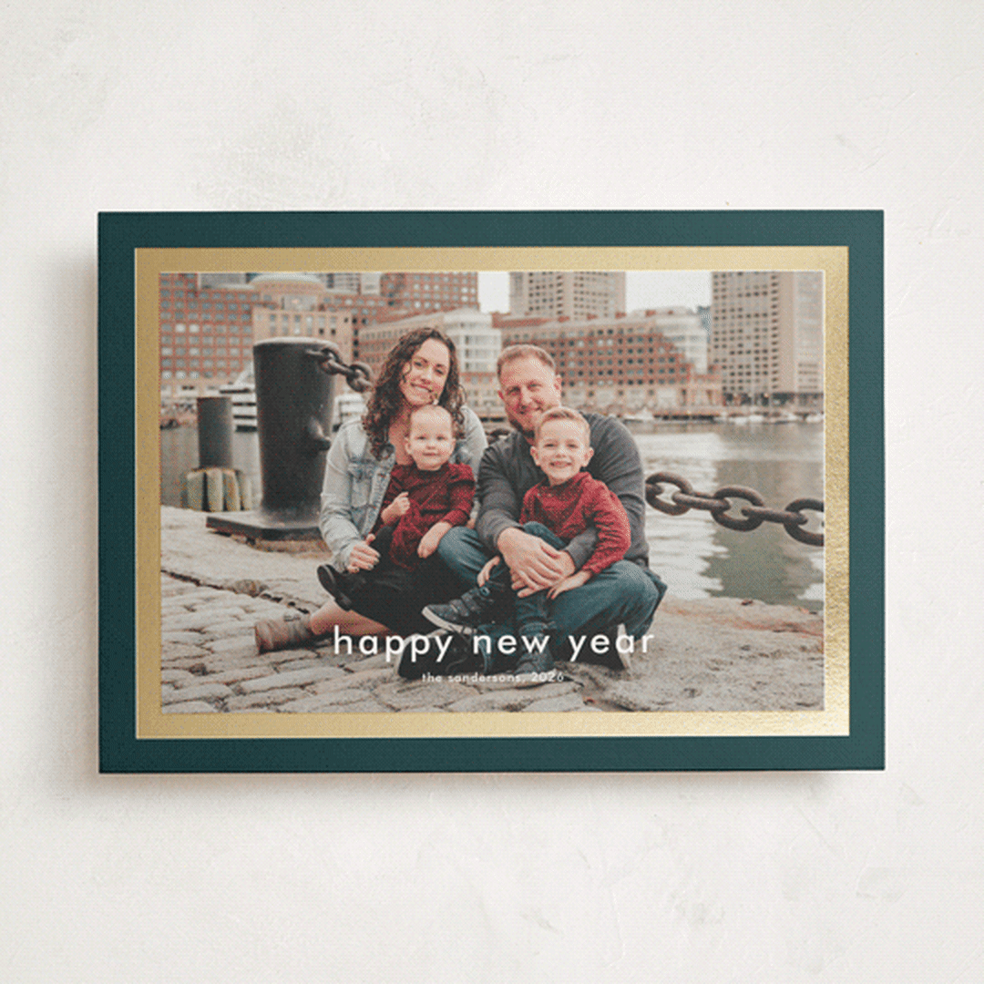 "Modern details" - Holiday Cards in Forest by Stacey Meacham - Front