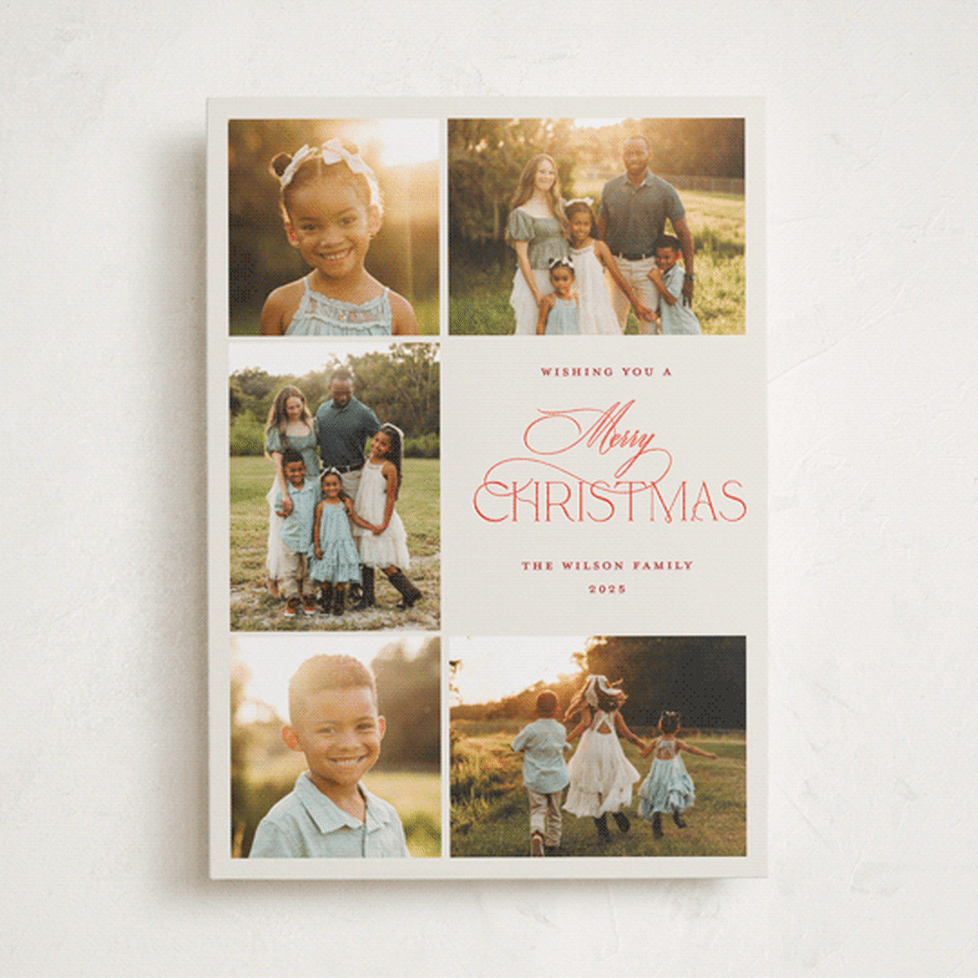 "Yuletide" - Holiday Cards in Mulled Wine by Benita Crandall - Front