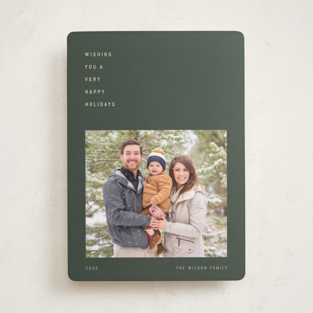 "Beaufort" - Holiday Cards in Fir by Blustery August - Front