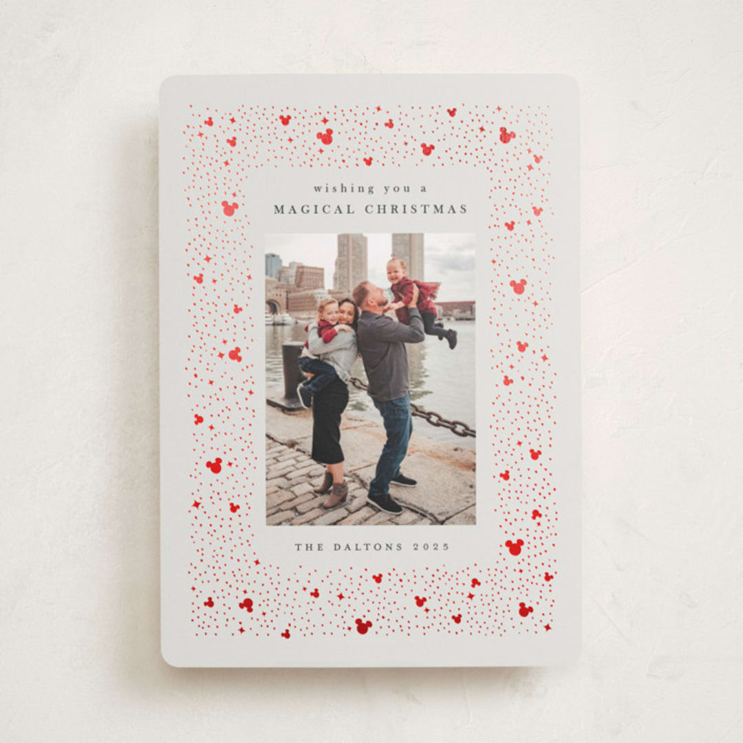 "Magic" - Holiday Cards in Mist by JeAnna Casper - Front