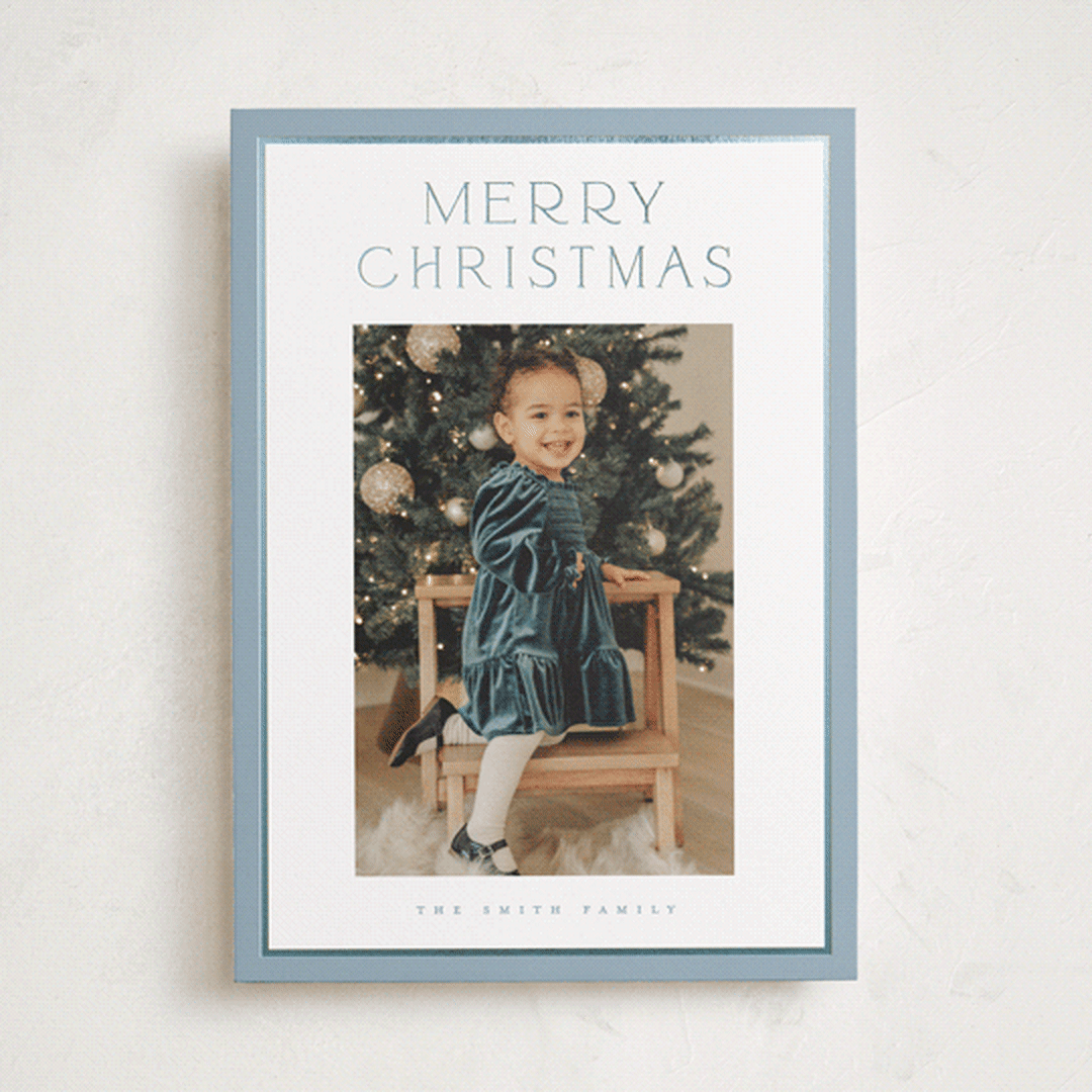 "lots of joy" - Holiday Cards in Lake by Christy Hy Lee - Front