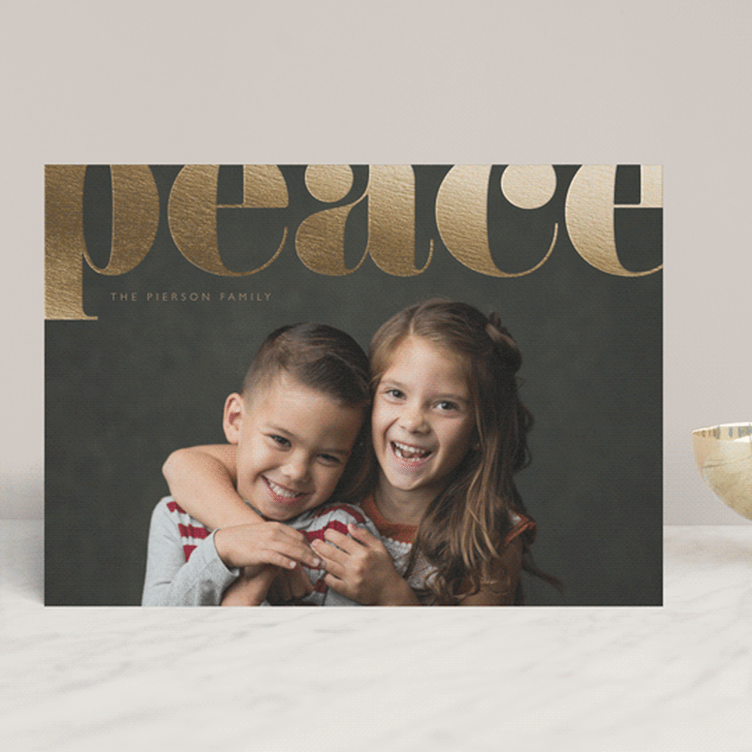 shimmering bold peace
