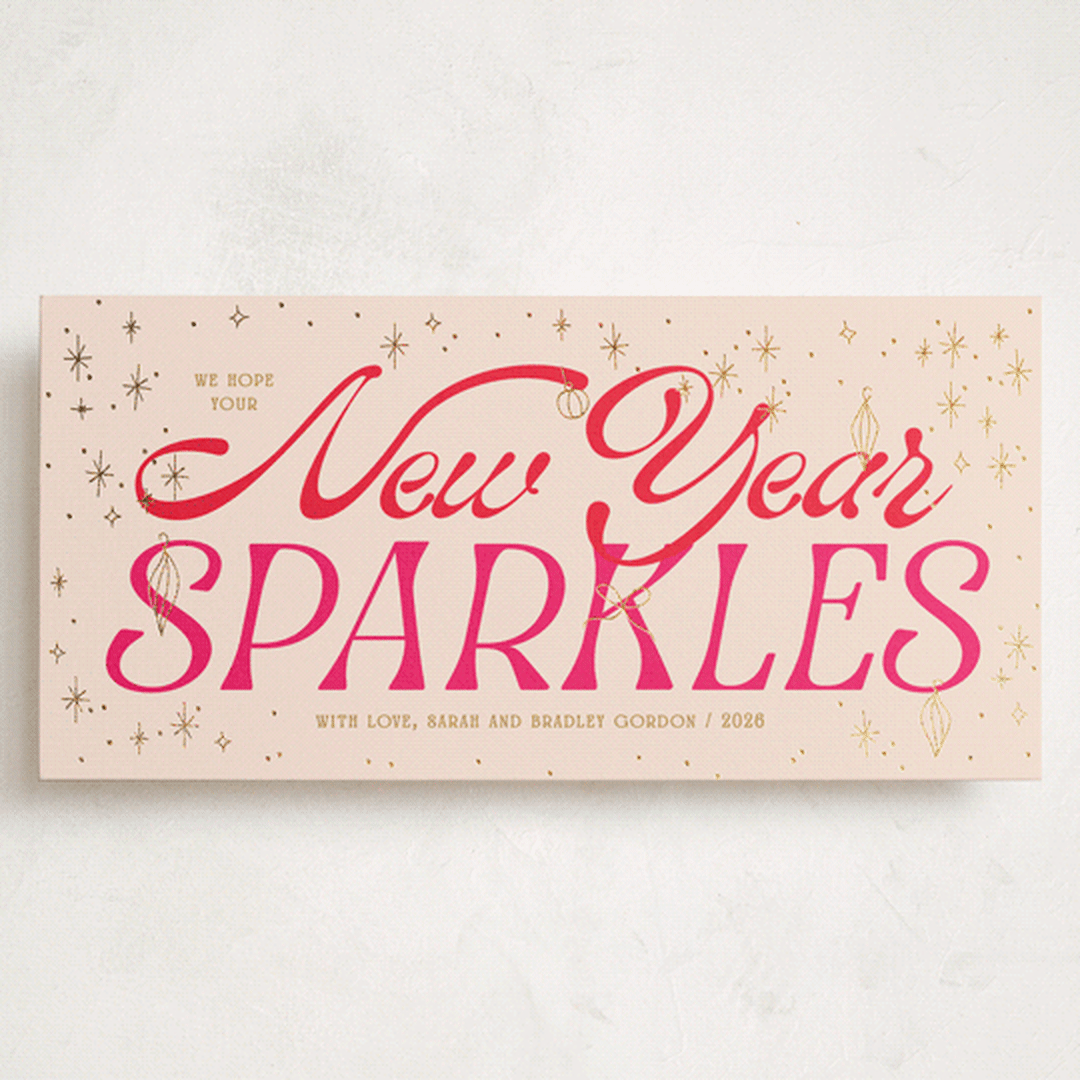 "Celestial" - Holiday Cards in Gumdrop by Owl and Toad - Front