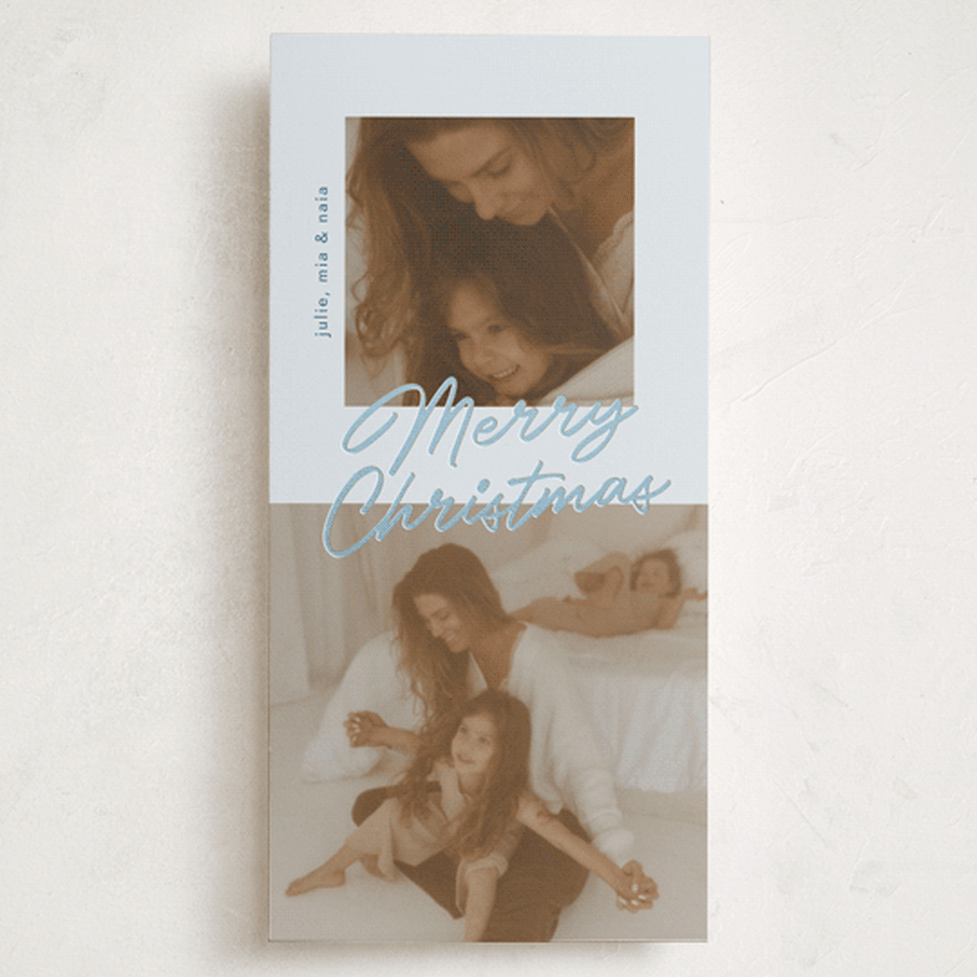 "Duetto" - Holiday Cards in Frost by Pati Cascino - Front