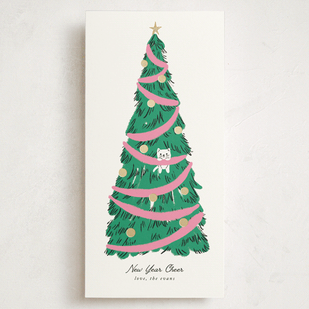 "Hanging Out For The Holidays" - Holiday Cards in Candy by mo kelley - Front