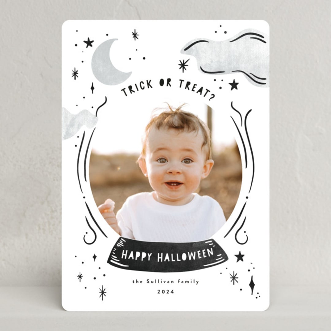 "Fortune" - Halloween Cards in Fog by Tamara Hilje - Front