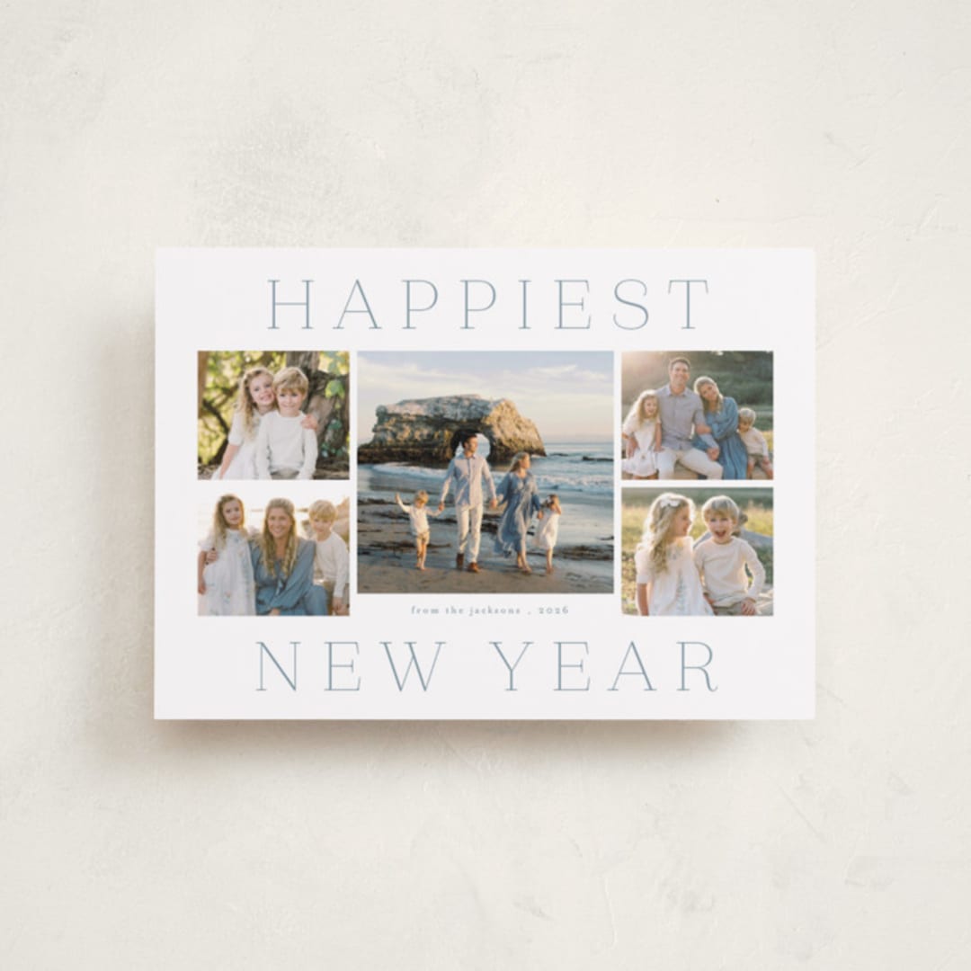 "Palinuro" - Holiday Cards in Frost by Deynaaz Daraei - Front