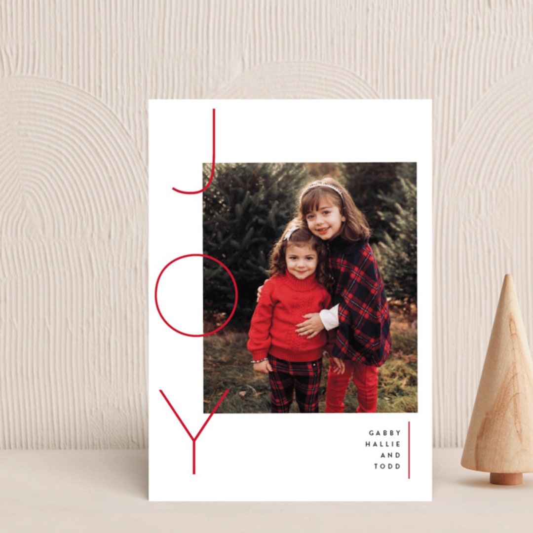 "Your reasons" - Holiday Cards in Berry Merry by Susan Brown - Front