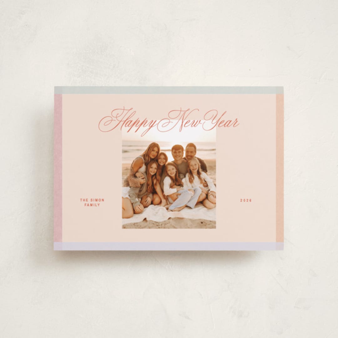 "Sunny New Year" - Holiday Cards in Sunrise by Meg Gleason - Front