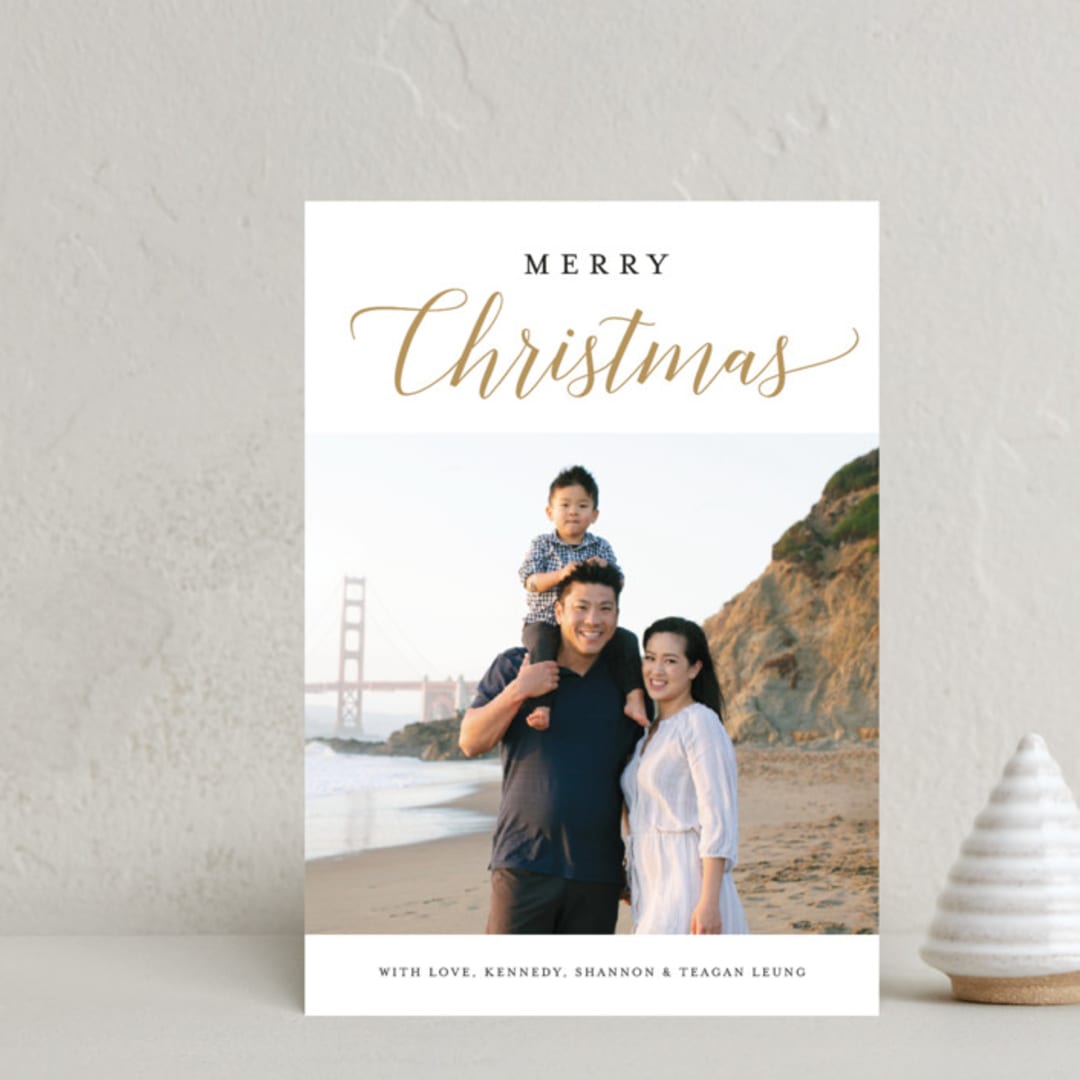 "To All" - Holiday Cards in Honey by Susan Asbill - Front