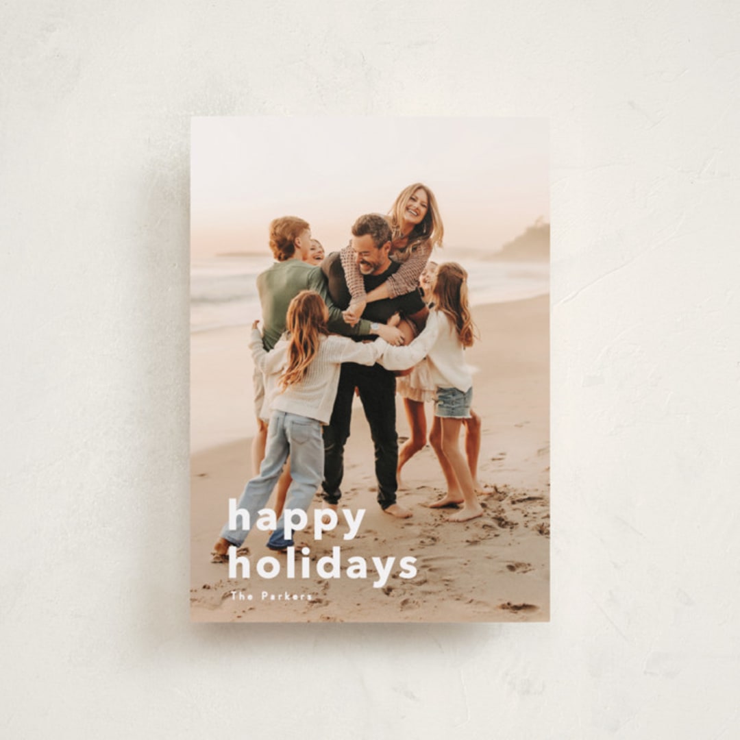 "Holiday Fun!" - Holiday Cards in Cotton by Angela Thompson - Front