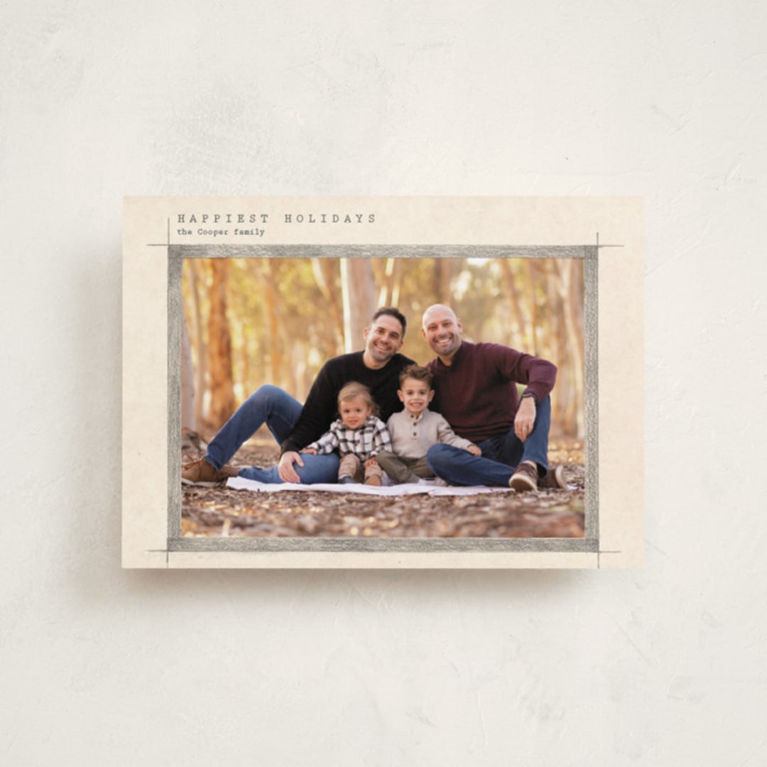 "Catskill" - Holiday Cards in Vanilla by jinseikou - Front