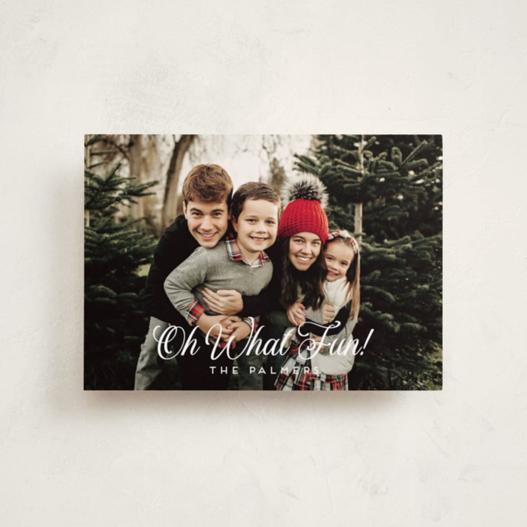 "Come Together" - Holiday Cards in First Snow by Casey Miller - Front