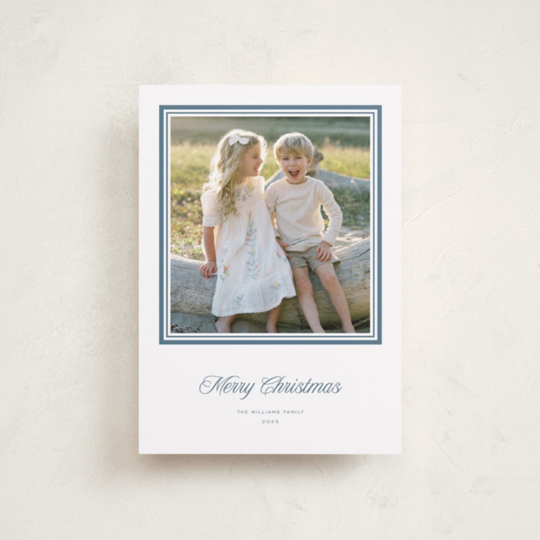 "Lauren" - Holiday Cards in Winterberry by Blustery August - Front