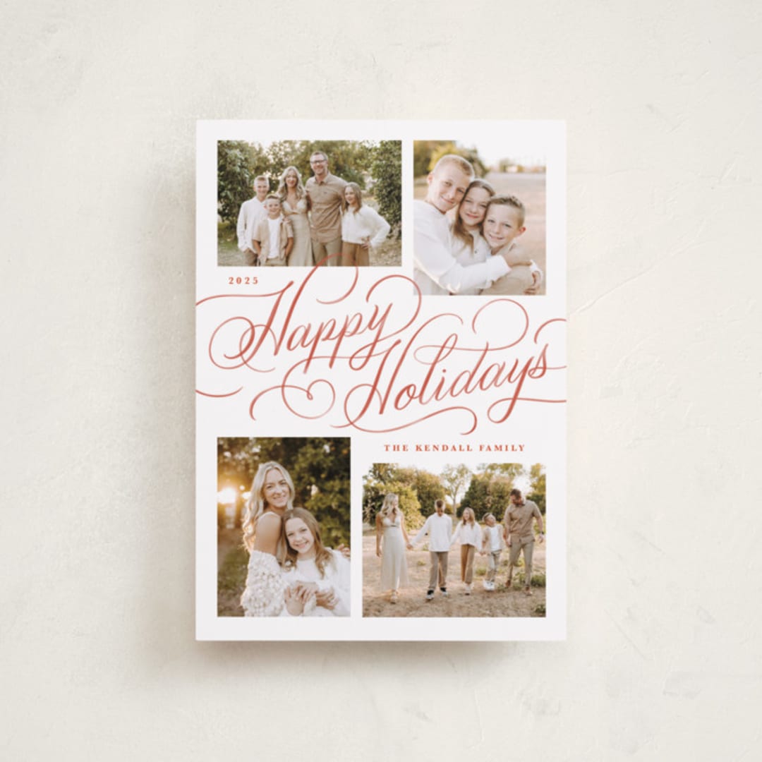 "Holiday Wash" - Holiday Cards in Snow by Kristen Smith - Front