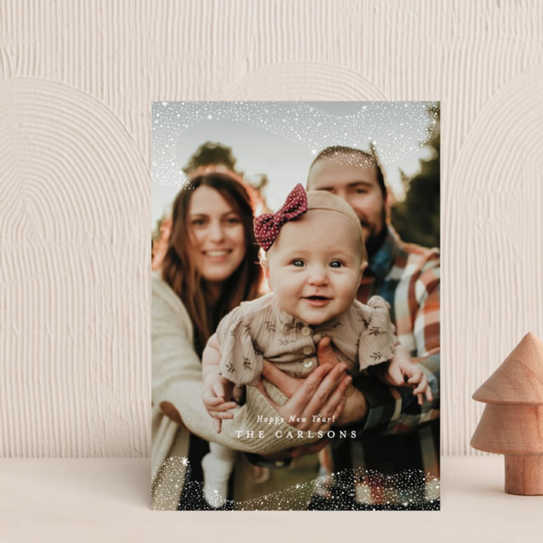 "Snowfall" - Holiday Cards in Winter by Itsy Belle Studio - Front