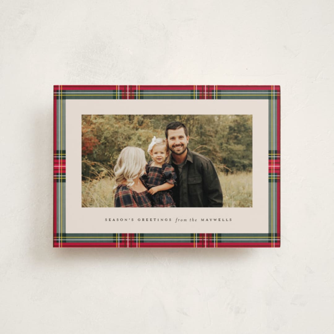 "Highland Holiday" - Holiday Cards in Classic by Olivia Kanaley Inman - Front