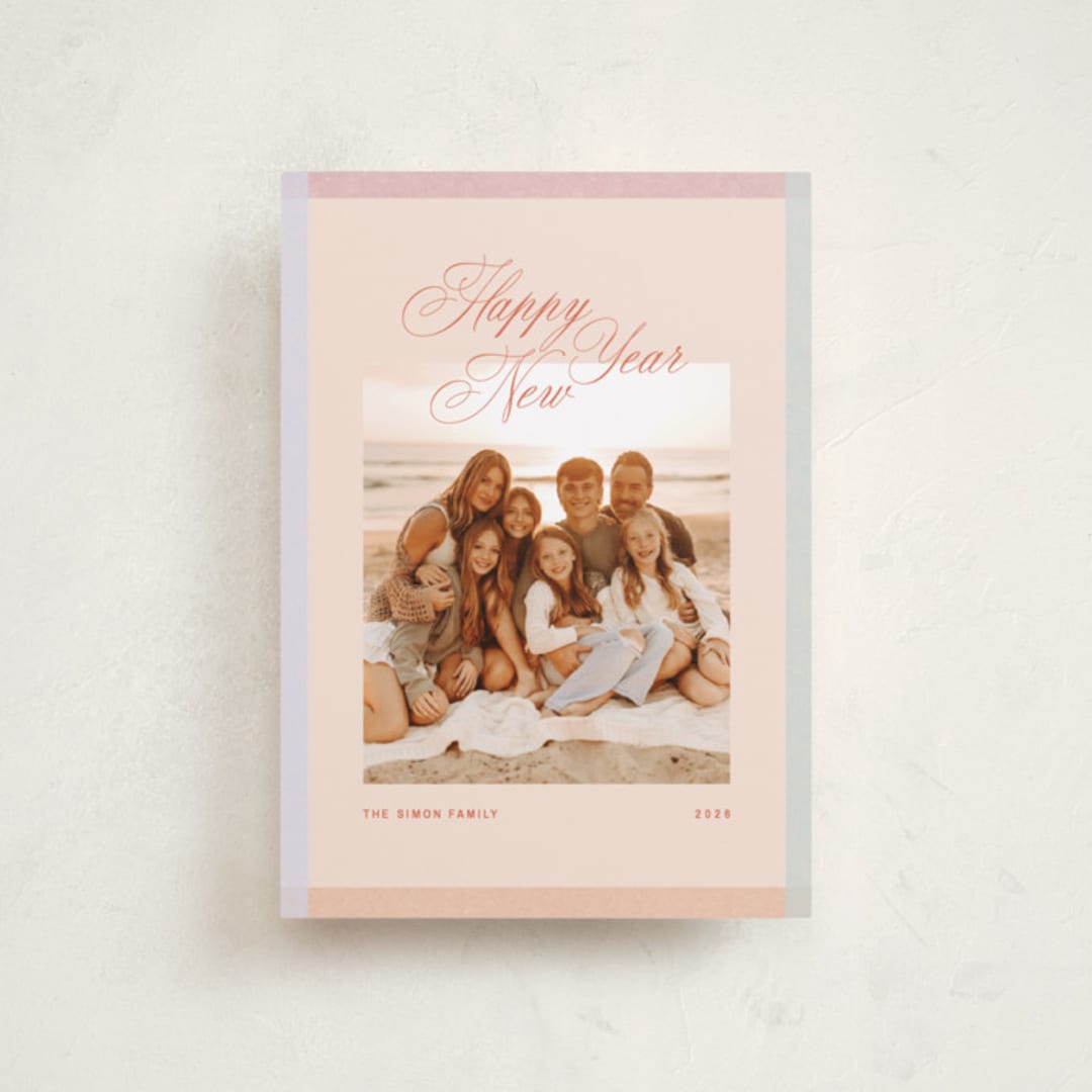 "Sunny New Year" - Holiday Cards in Sunrise by Meg Gleason - Front