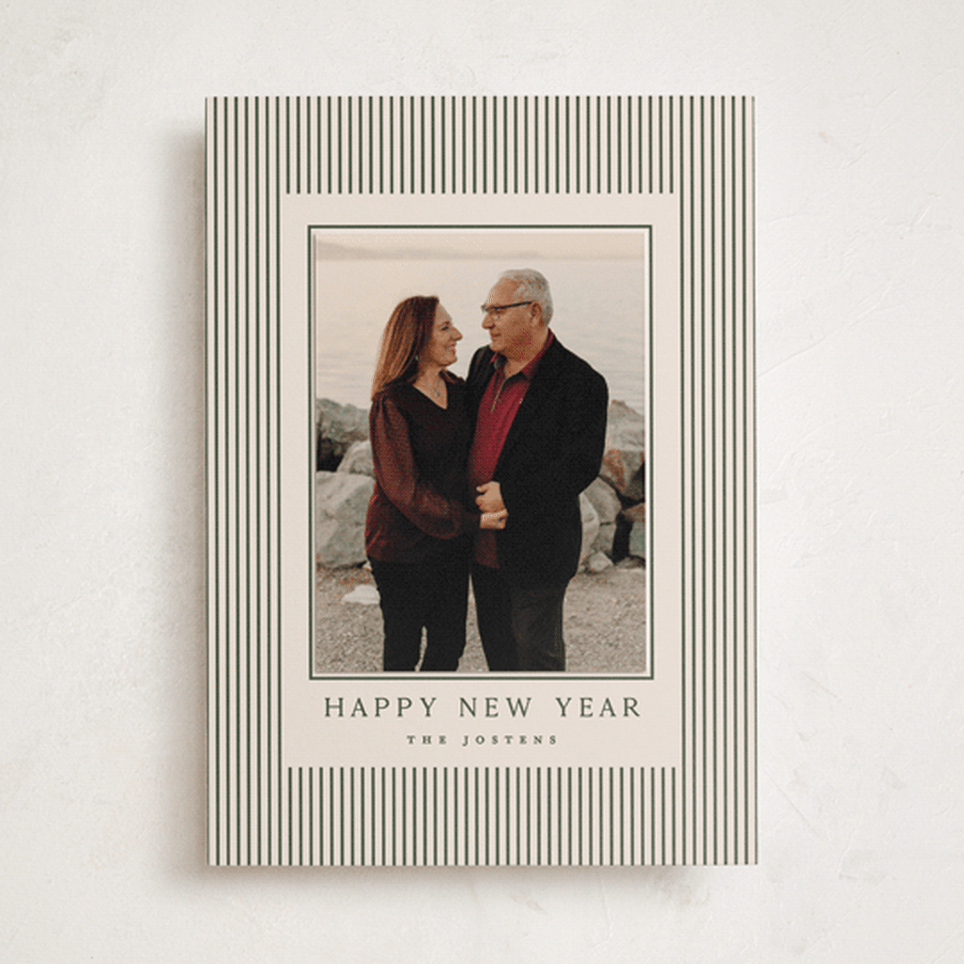 "The Prep" - Holiday Photo Mount Cards in Balsam by Kristie Kern - Front