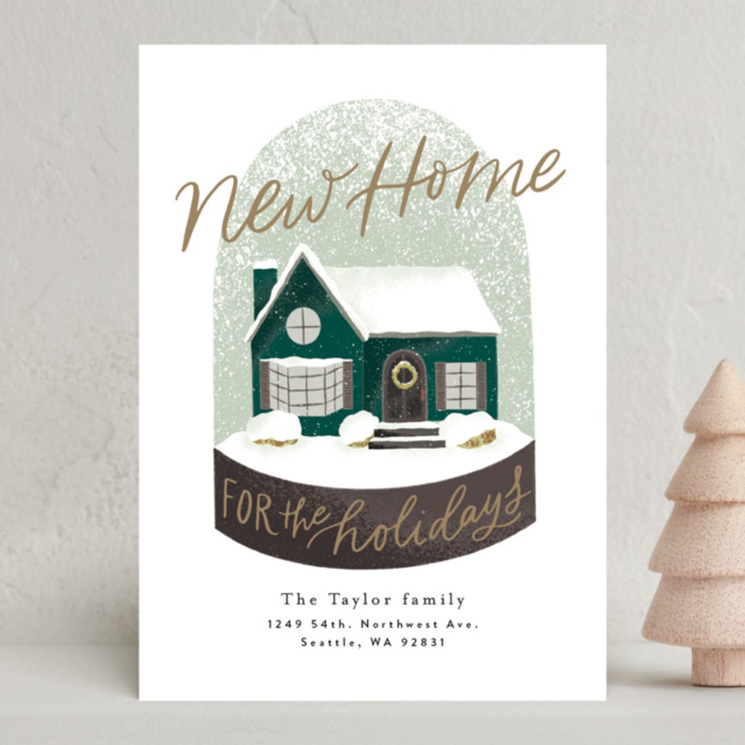 New Home Snowglobe