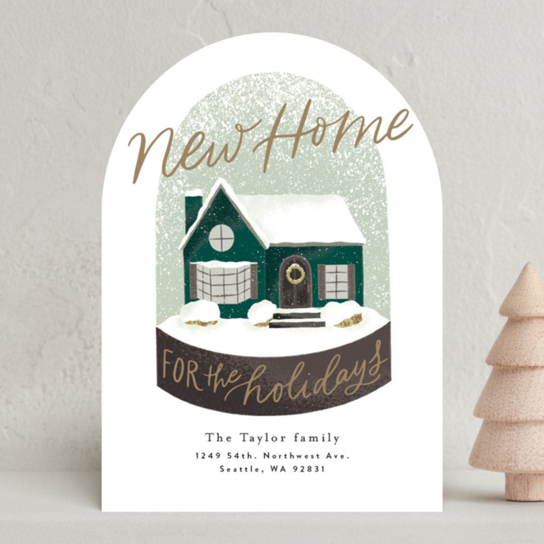 New Home Snowglobe