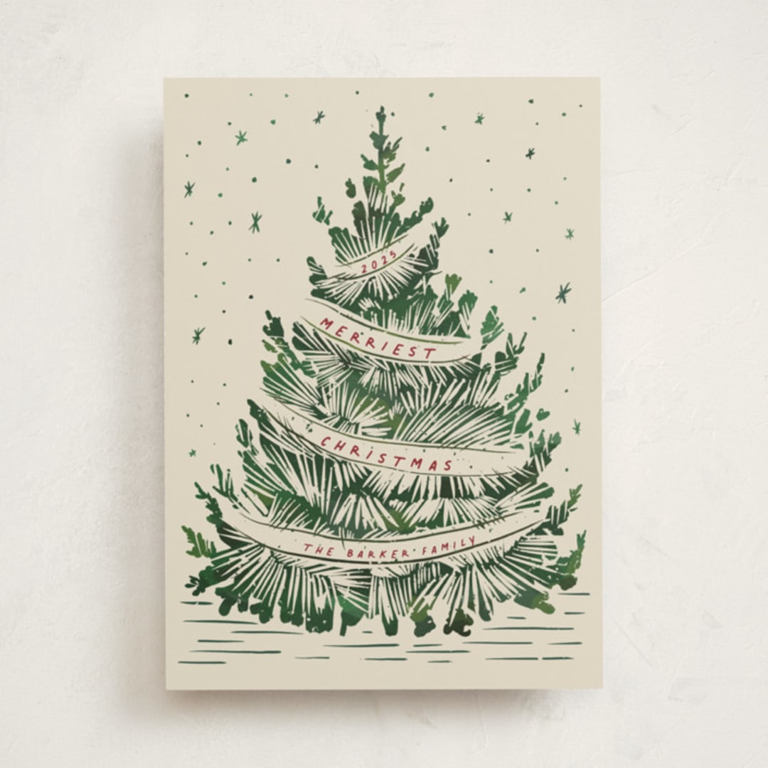 Woodcut Christmas