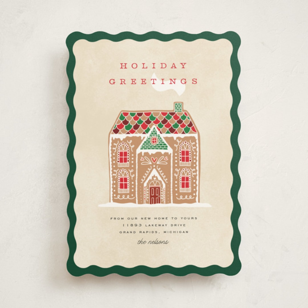 "Holiday Greetings" - Holiday Cards in Tradition by Pixel and Hank - Front