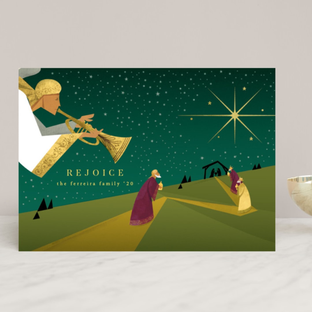 "Christmas story" - Holiday Cards in Pearl by Ana de Sousa - Front