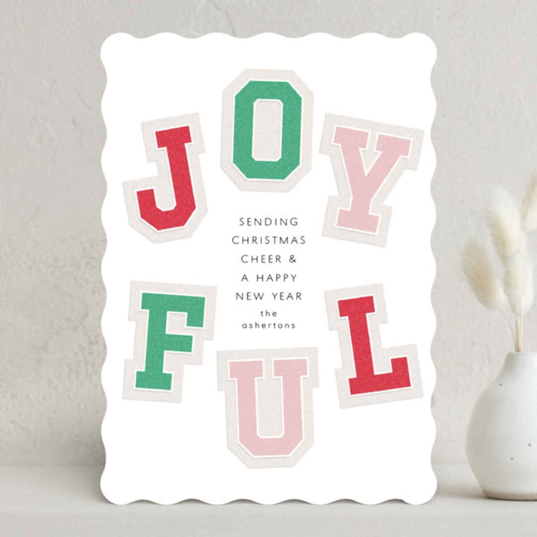 "Cheer leader" - Holiday Cards in Festive by Lea Delaveris - Front