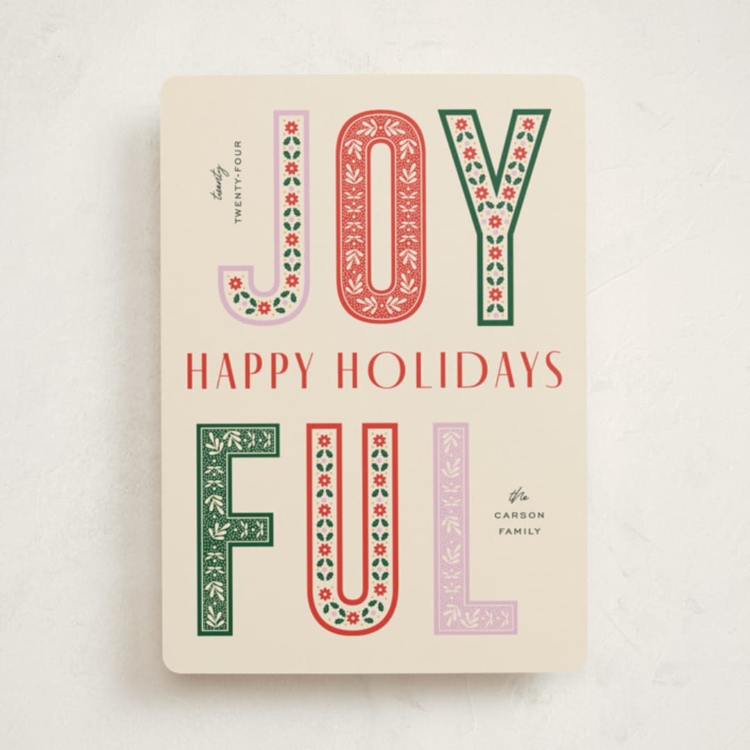 "Fruitcake" - Holiday Cards in Fruitcake by Pixel and Hank - Front