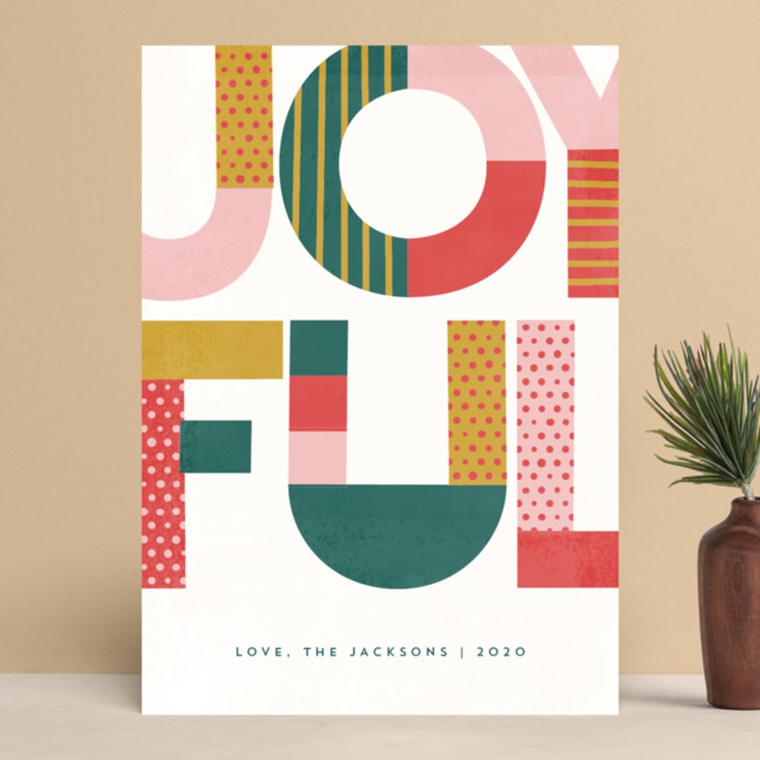 "Lotta Fun" - Holiday Cards in Frost Berries by Anna Elder - Front