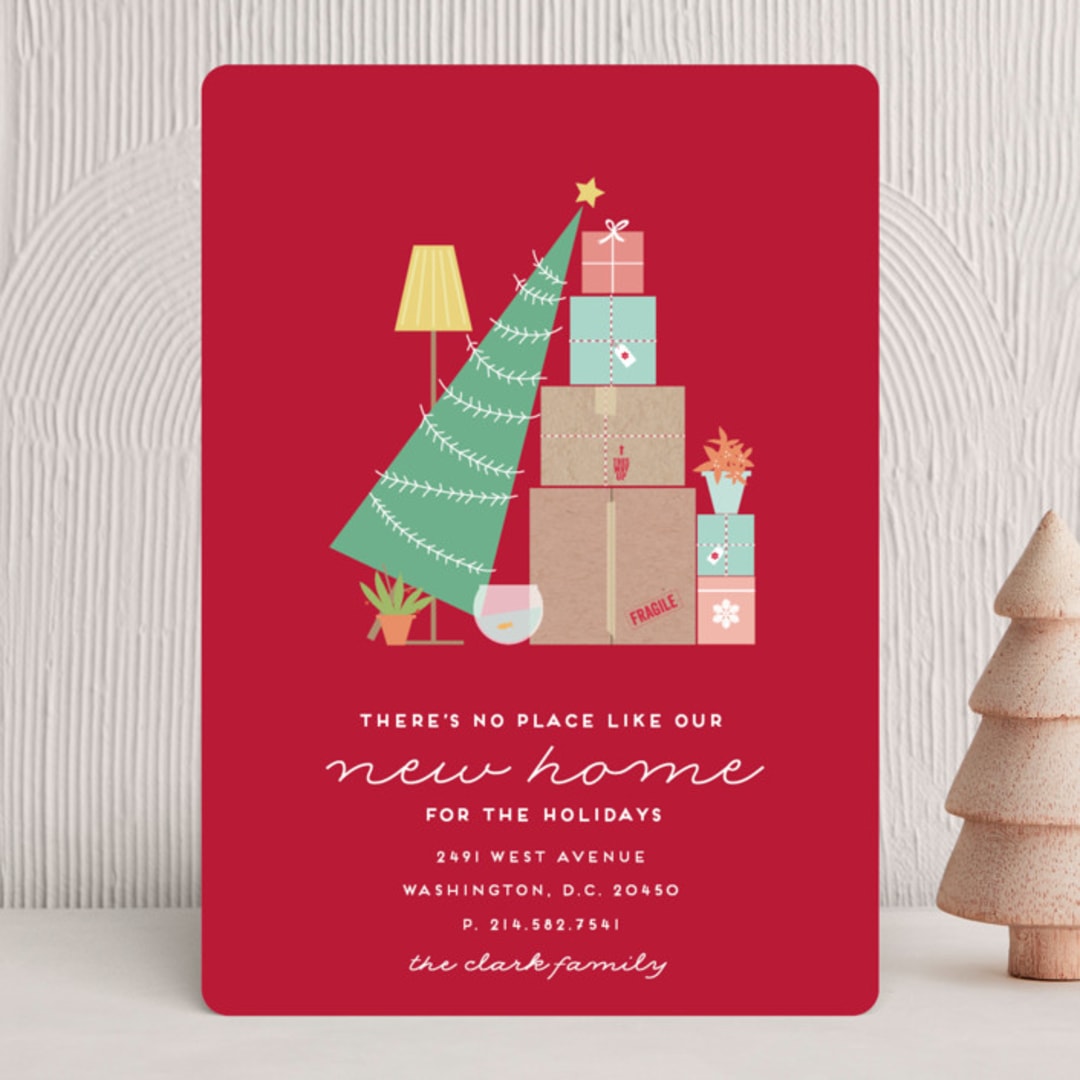 "On the Move" - Holiday Cards in Festive by Bethan - Front