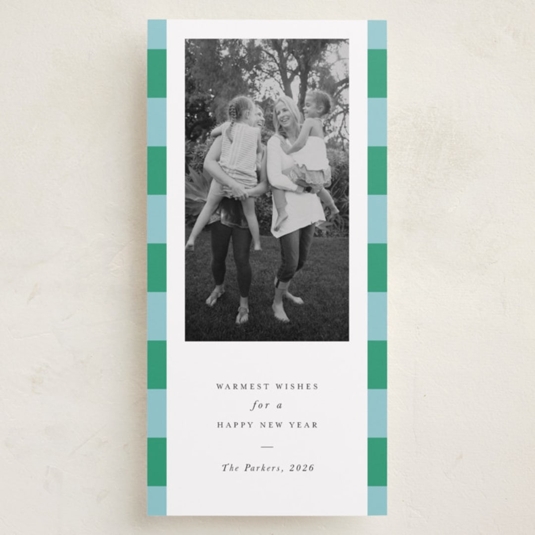 "Modern Cheer" - Holiday Cards in Seaside by Chryssi Tsoupanarias - Front