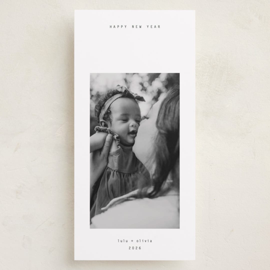 "Fig" - Holiday Cards in Pine Needle by Blustery August - Front