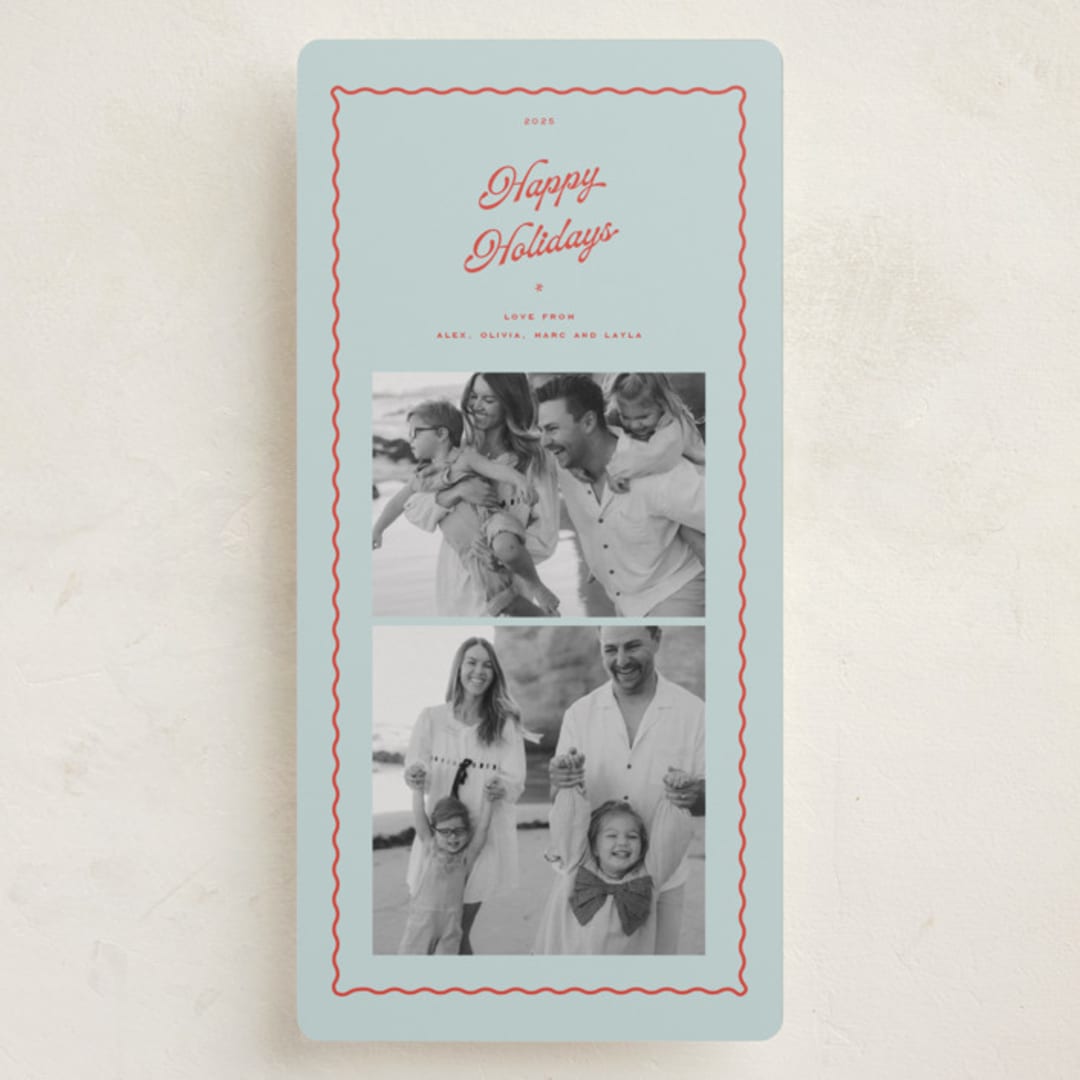 "Pavlova" - Tall Holiday Cards in Sky by Blustery August - Front
