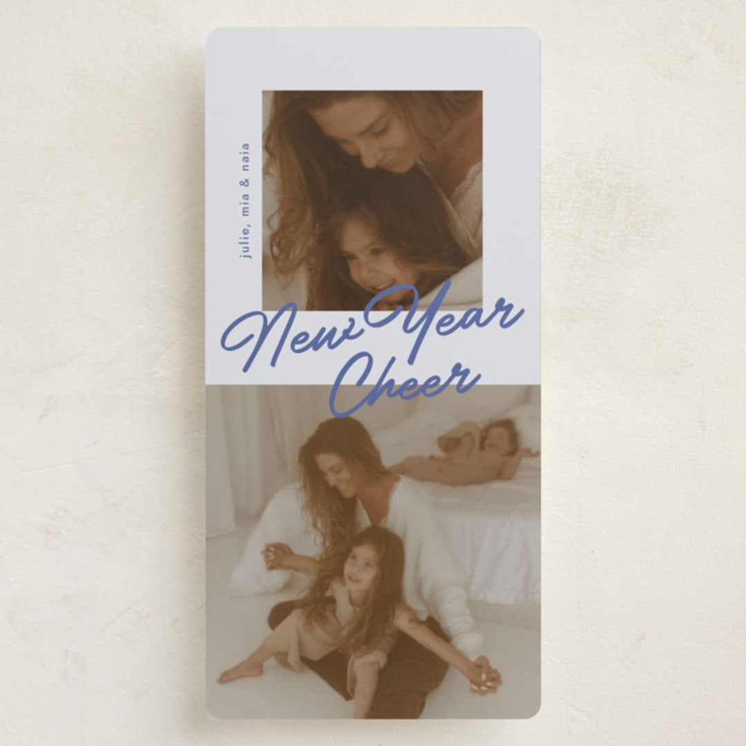 "Duetto" - Holiday Cards in Frost by Pati Cascino - Front