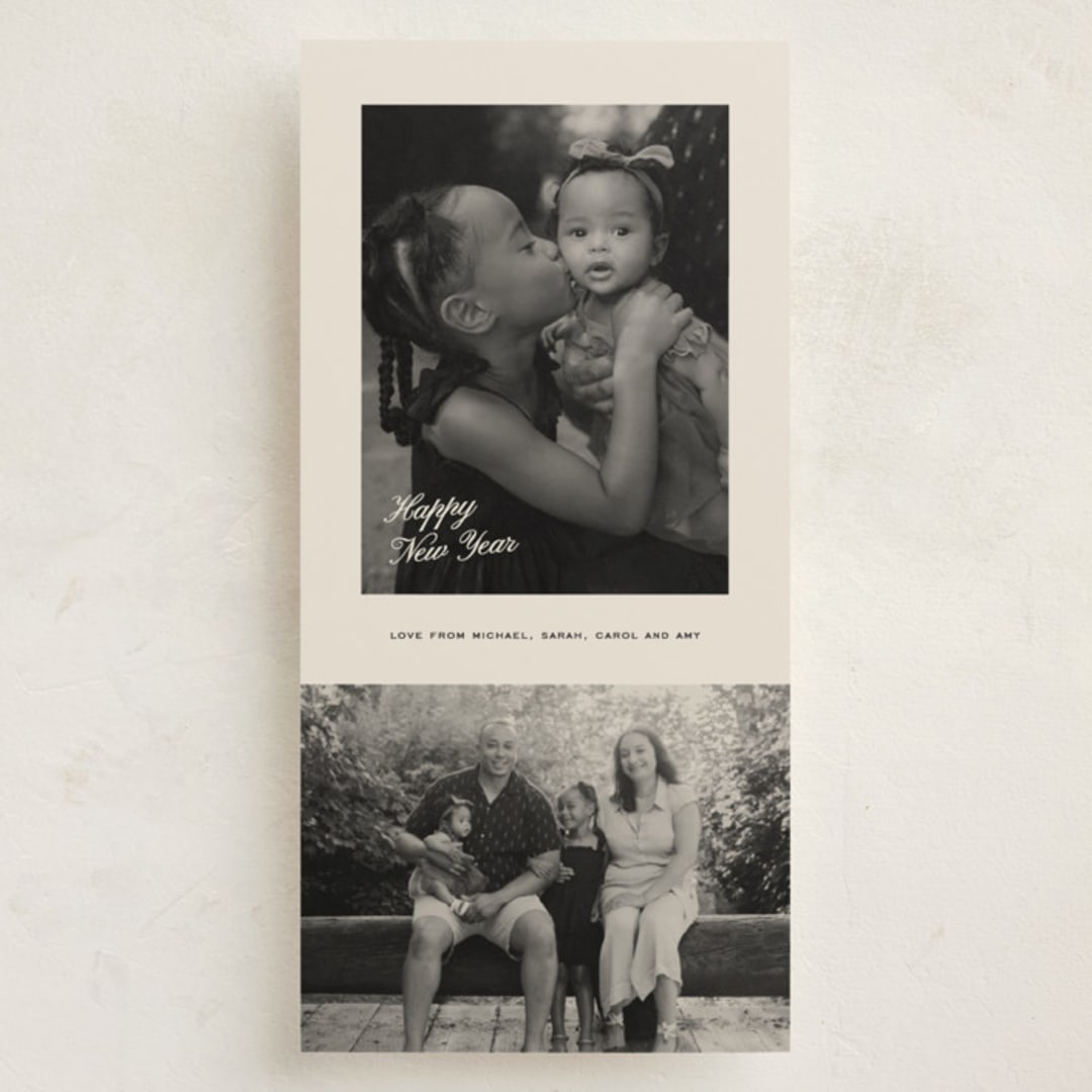 "Nostalgic warmth" - Holiday Cards in Pudding by Creo Study - Front