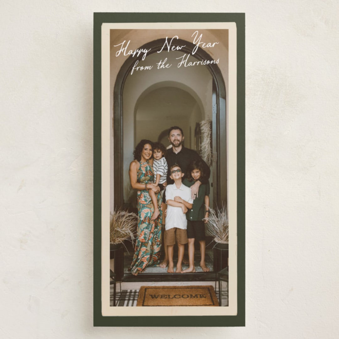 "Vintage photo card" - Holiday Cards in Forest by Maja Cunningham - Front