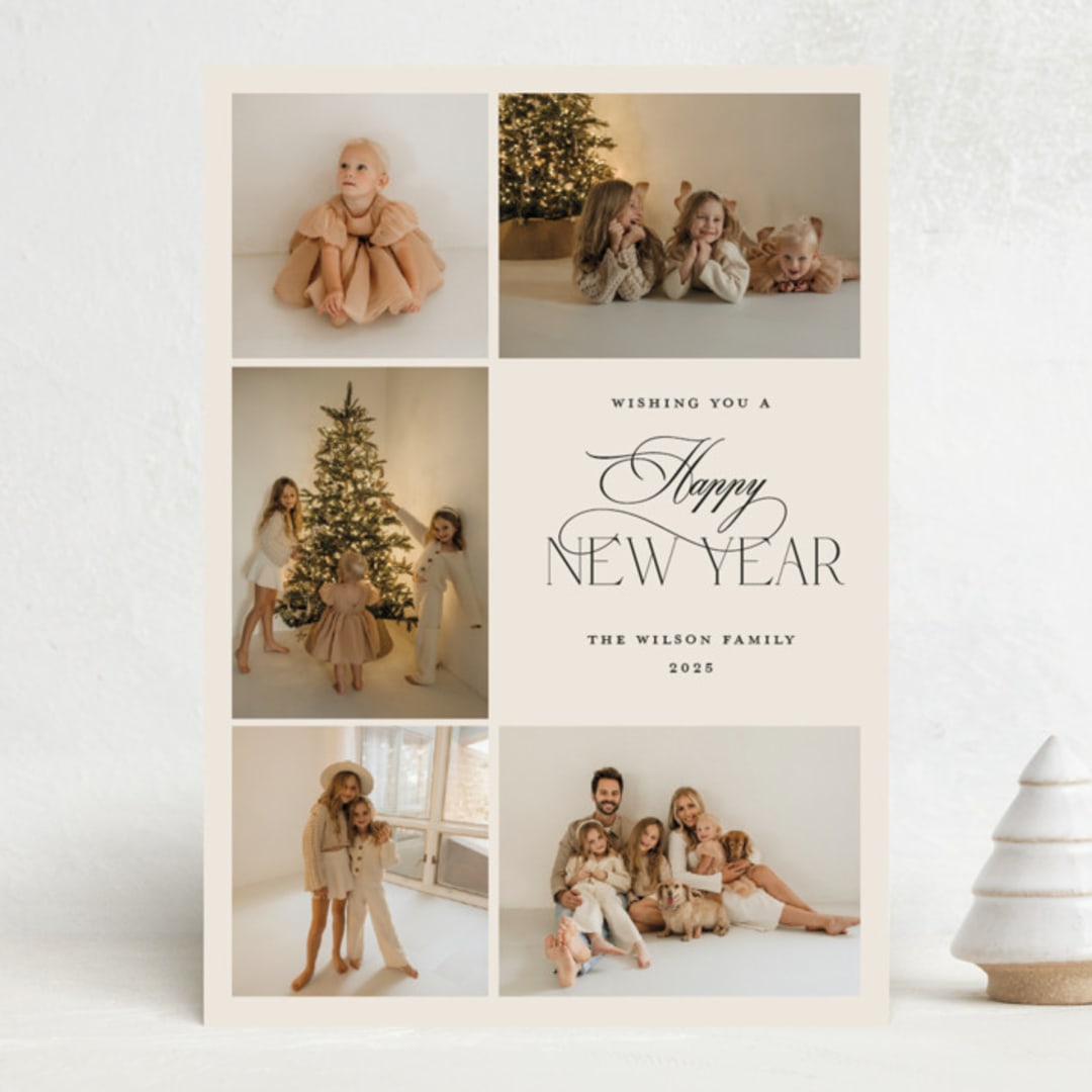 "Yuletide" - Holiday Cards in Eggnog by Benita Crandall - Front