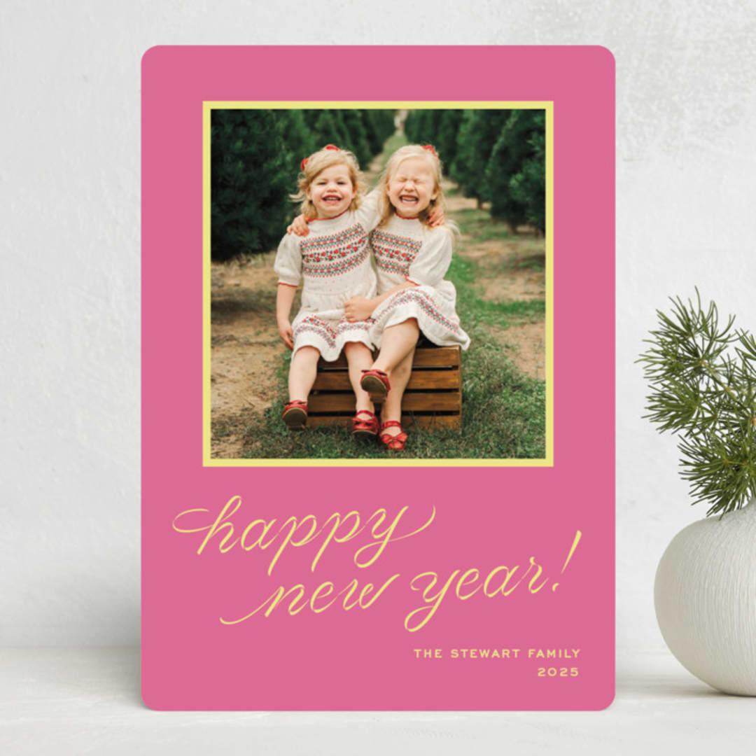 "cotillion" - Holiday Cards in Gumdrop by Megan Davis - Front
