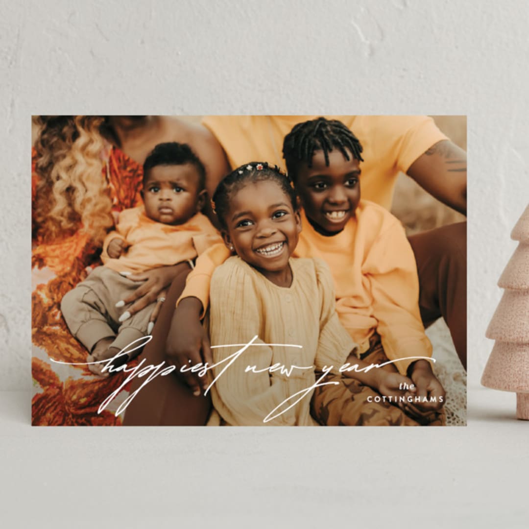 "Swept Away" - Holiday Cards in Winter by Design Lotus - Front