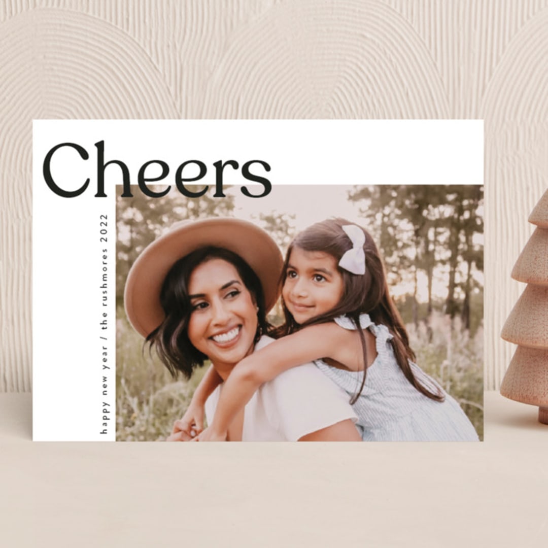 "Carefree" - Holiday Cards in Cotton by Iveta Angelova - Front