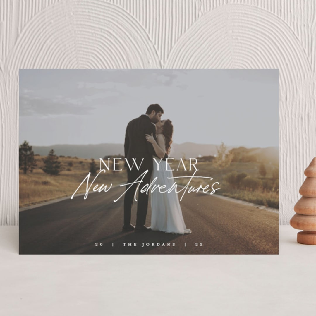 "Adventures" - Holiday Cards in Frost by Heather Cairl - Front