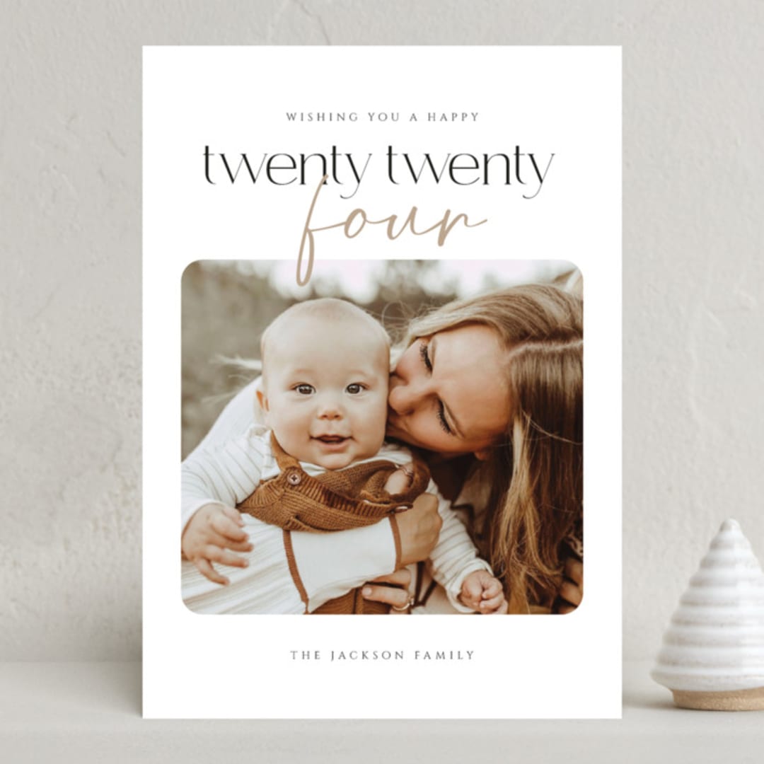 "crisp morning" - Holiday Cards in Pinecone by Adelyn T. - Front