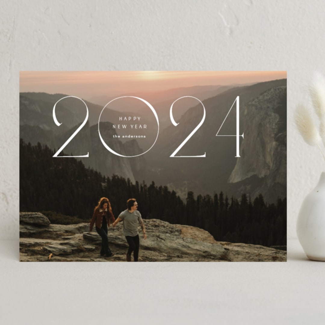 "Flawless" - Holiday Cards in Snow by Jelena Vuletic - Front
